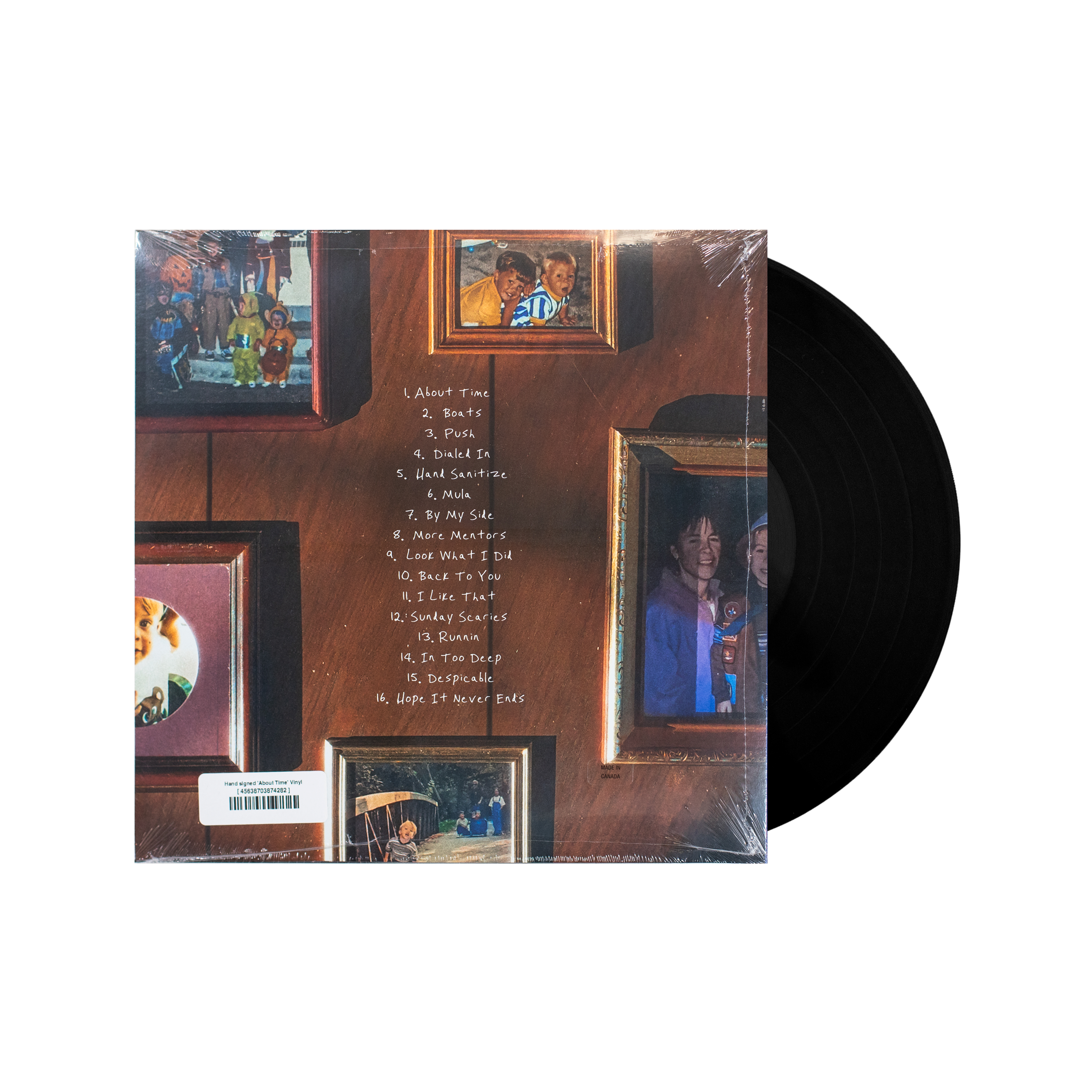 About Time Vinyl (SIGNED)