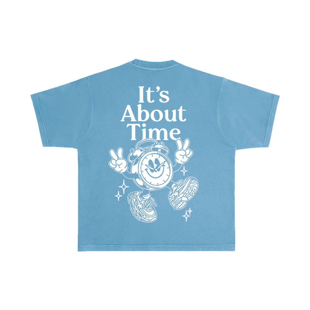 'IT'S ABOUT TIME' TEE