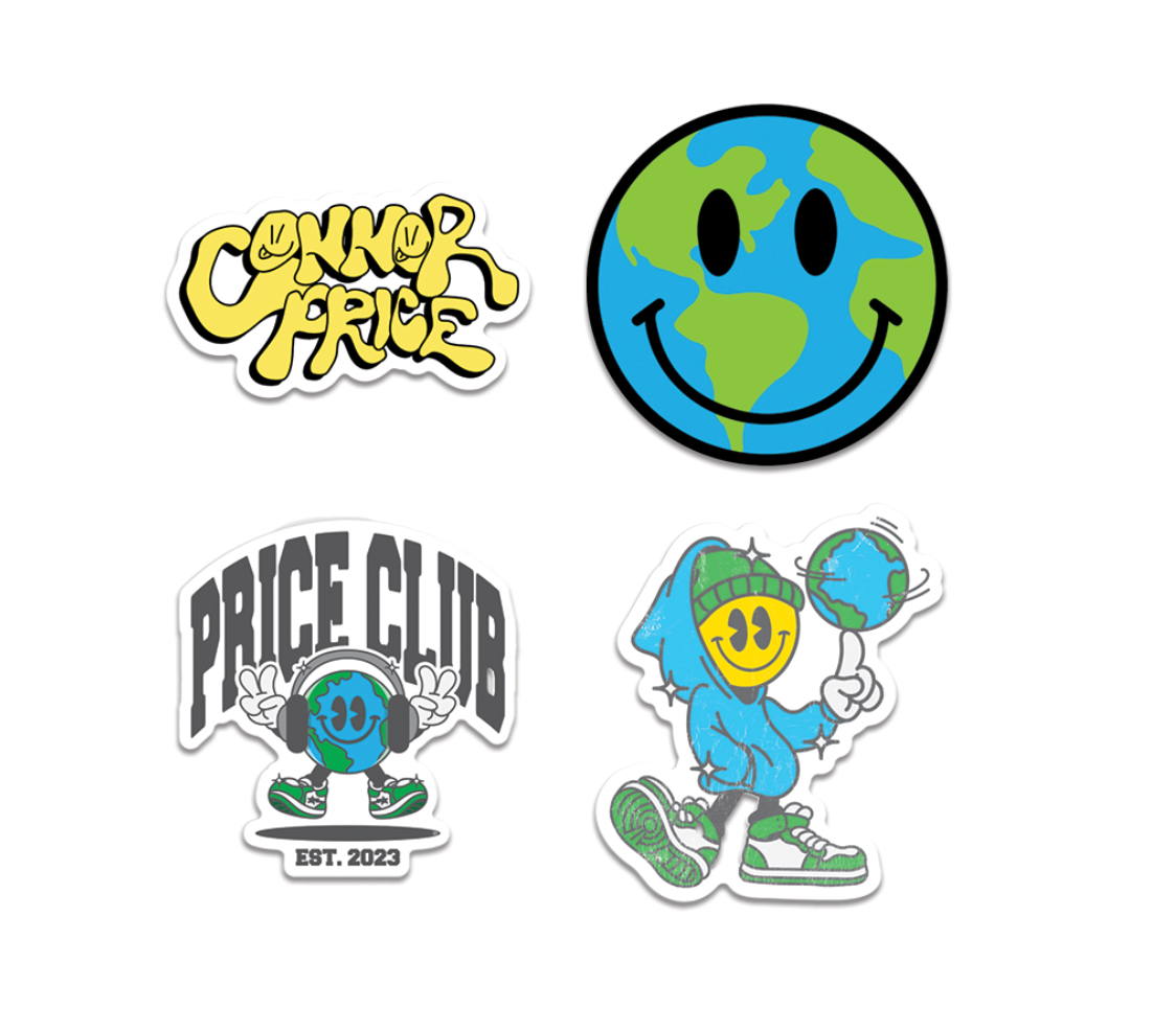 Connor Price Sticker Pack