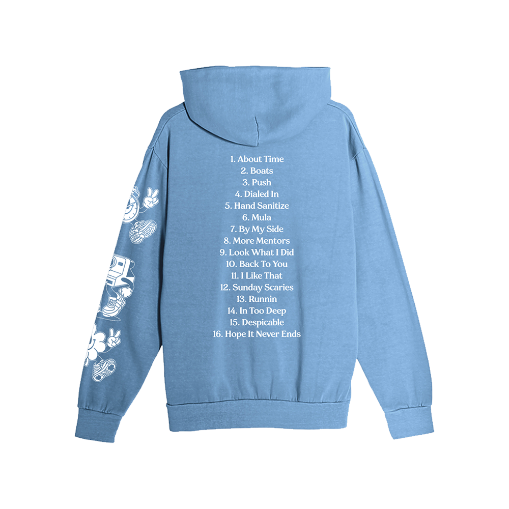 'About Time' Tracklist Hoodie