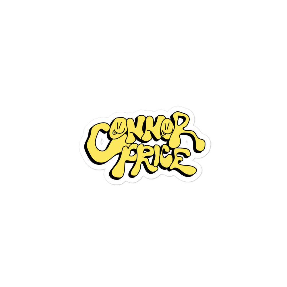 Connor Price Logo Sticker