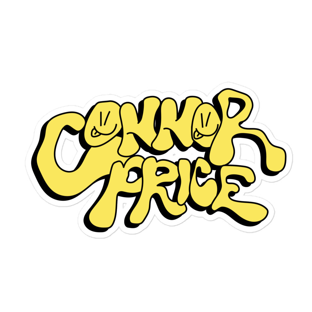 Connor Price Logo Sticker