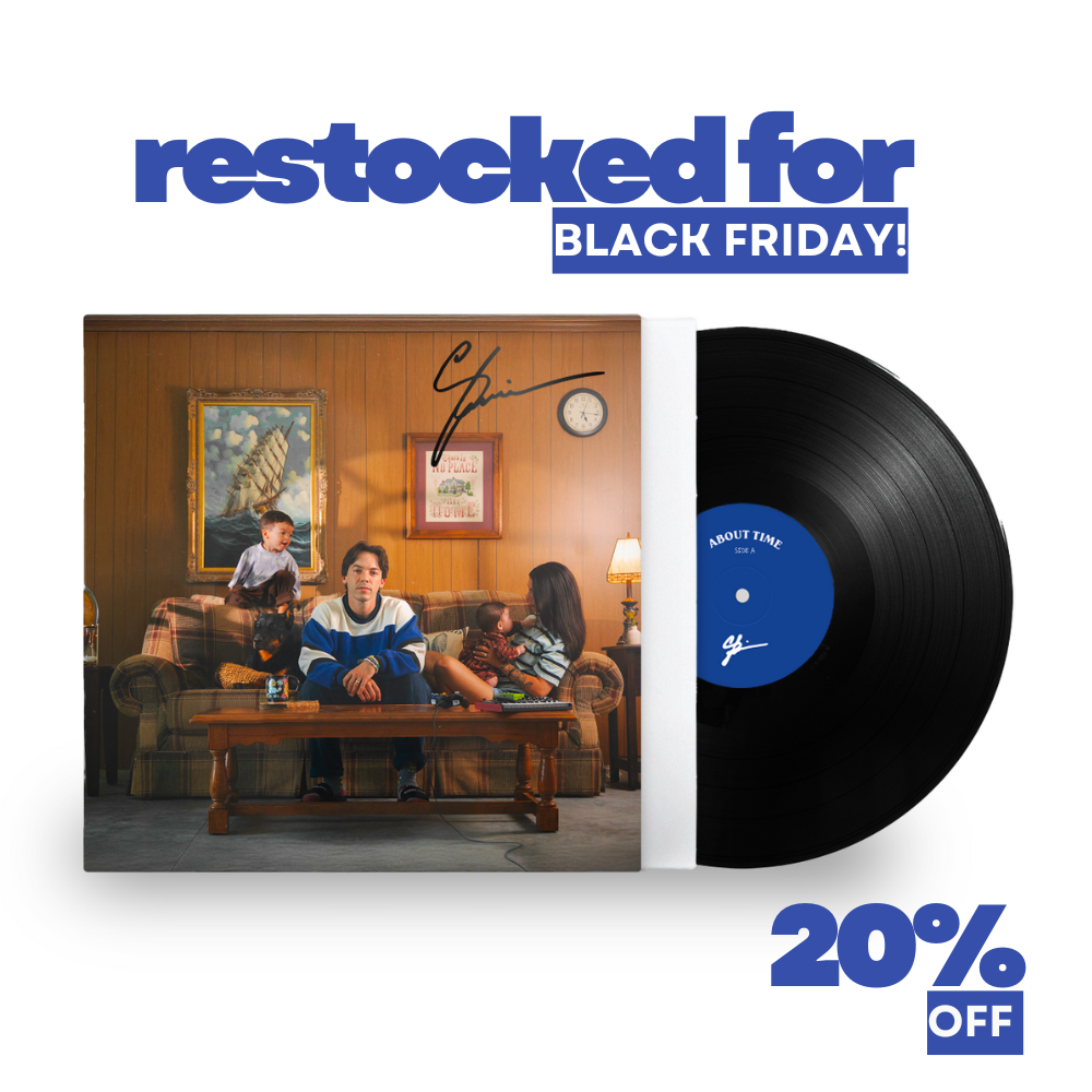 Hand signed 'About Time' Vinyl